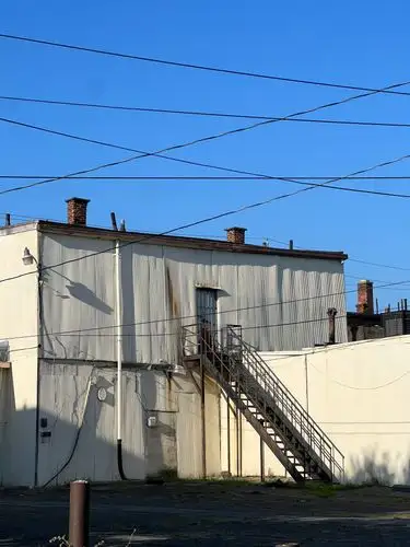 Grit, lines, and an endless blue sky.